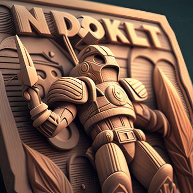 3D модель Гра Rocket Knight (STL)